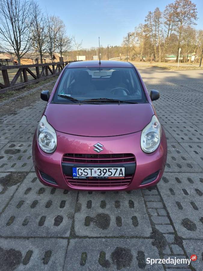 Suzuki Alto 10 benzyna 2009r 5 drzwi klima el Starogard Gdański