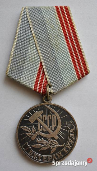 ZSRR Medal Weterana Pracy K09 Warszawa sprzedam