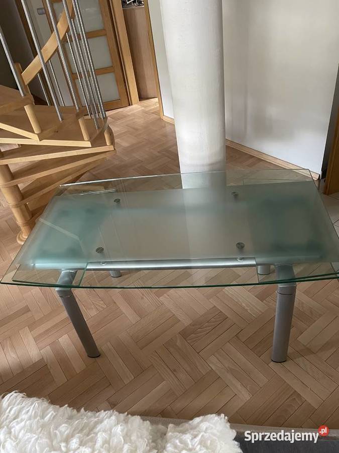 Stół szklany rozkładany Rąbień AB