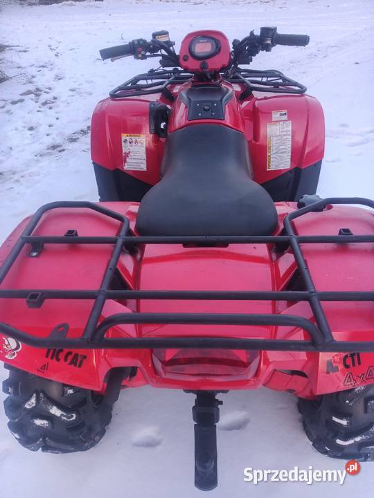 arctic cat 500 4x4 wtrysk transport