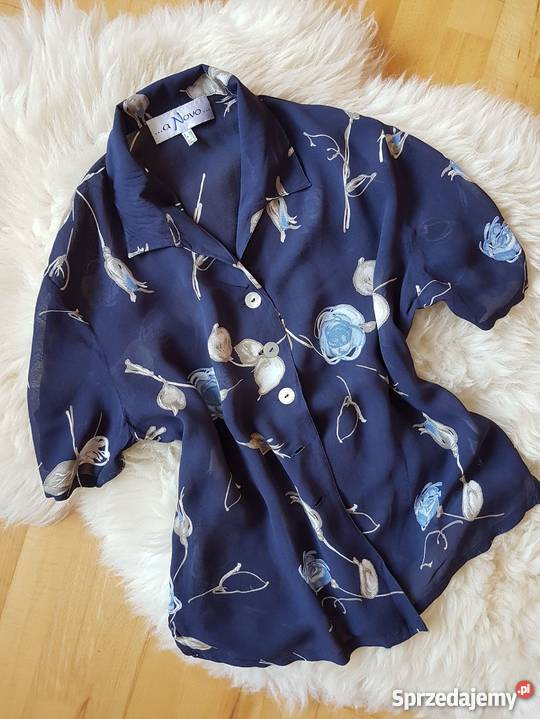 KOSZULA BLUZKA W KWIATY FLORAL MGIEŁKA Jasło sprzedam