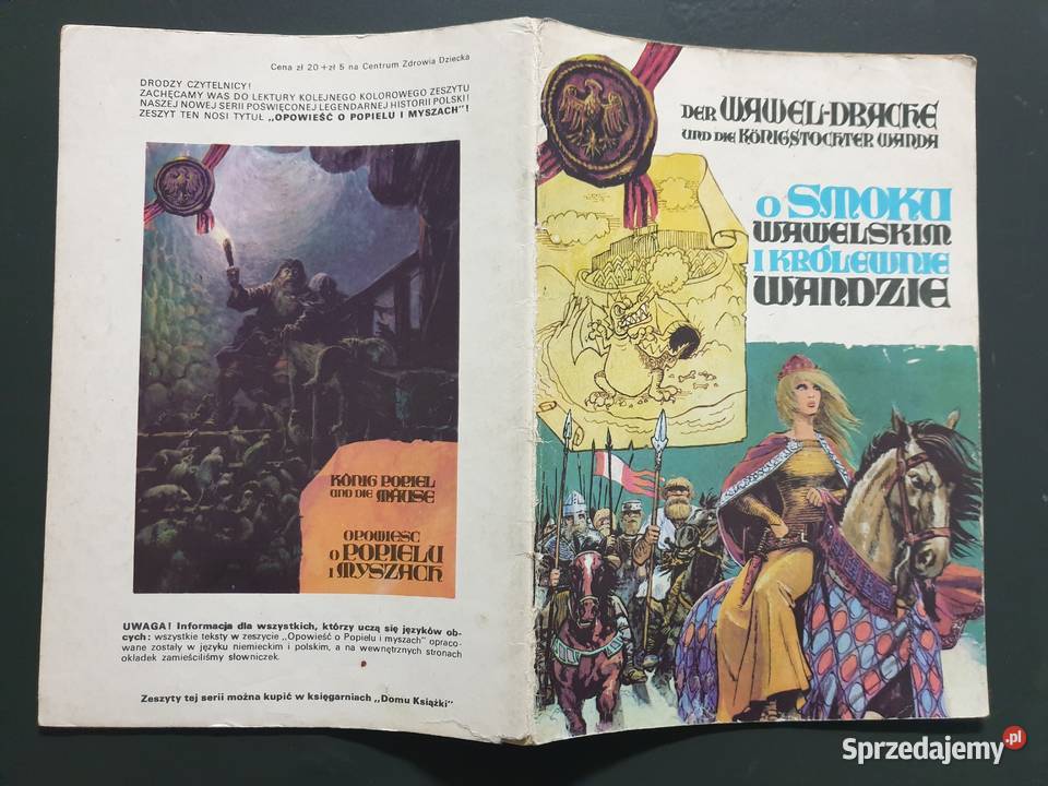 O Smoku Wawelskim i Królewnie Wandzie język Rok wydania 1980