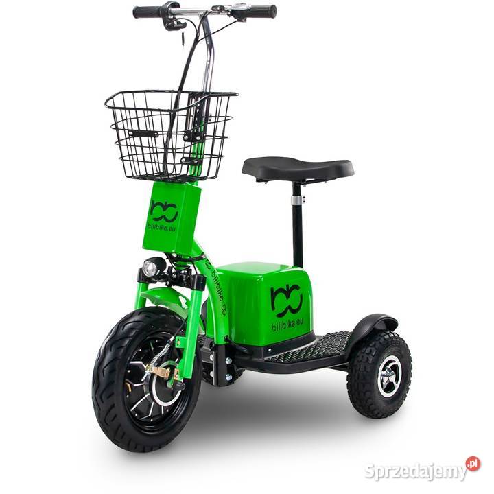 SKUTER ELEKTRYCZNY TRAJKA BILI BIKE 500 SHOXER