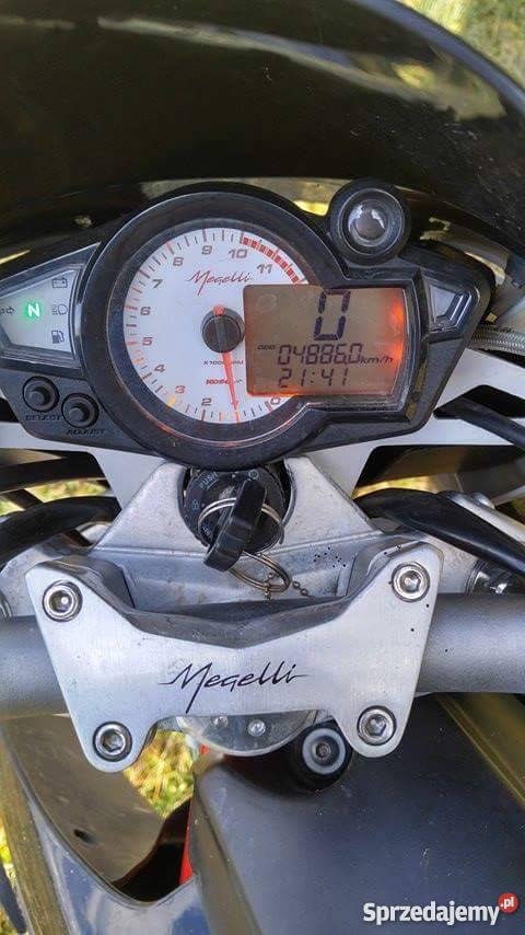 Megelli 125 nieuszkodzony Wiśniowa