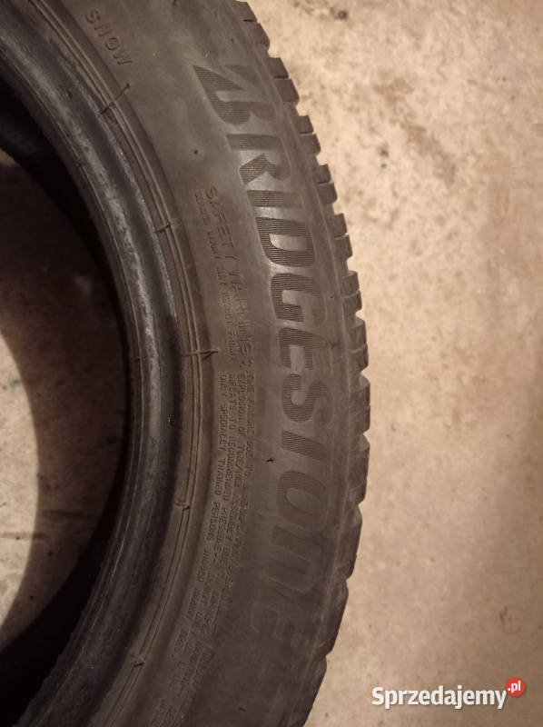Opony zimowe Bridgestone 20555 R16 91H używane Kielce