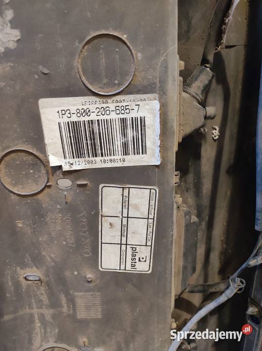 Blenda Klapy Tył VOLVO S60 Radzymin