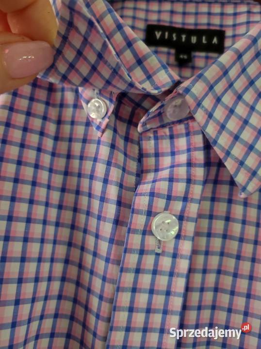biznesowa koszula męska krótki rękaw vistula Rozmiar XL Kielce