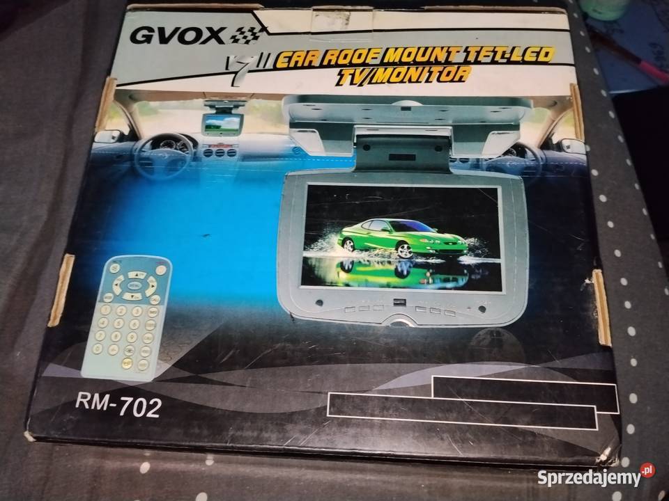 Sprzedam telewizor LCD do auta brakuje kabli Panele LCD/TV Sosnowiec