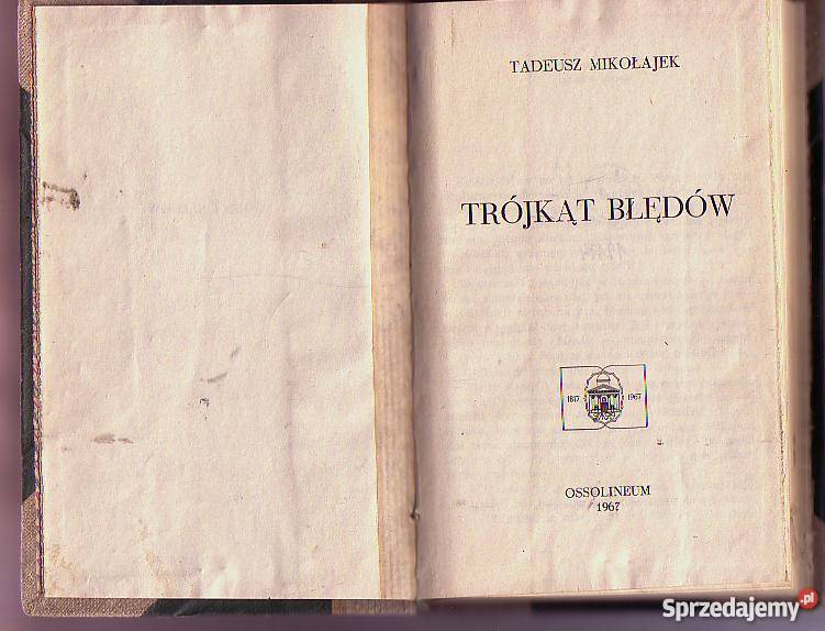 5462 TRÓJKĄT BŁĘDÓW TADEUSZ MIKOŁAJEK Czyrna