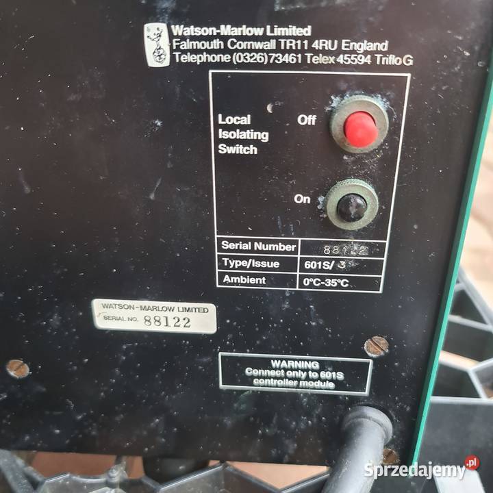 Pompa dozująca perystaltyczna Watson Marlow Błonie