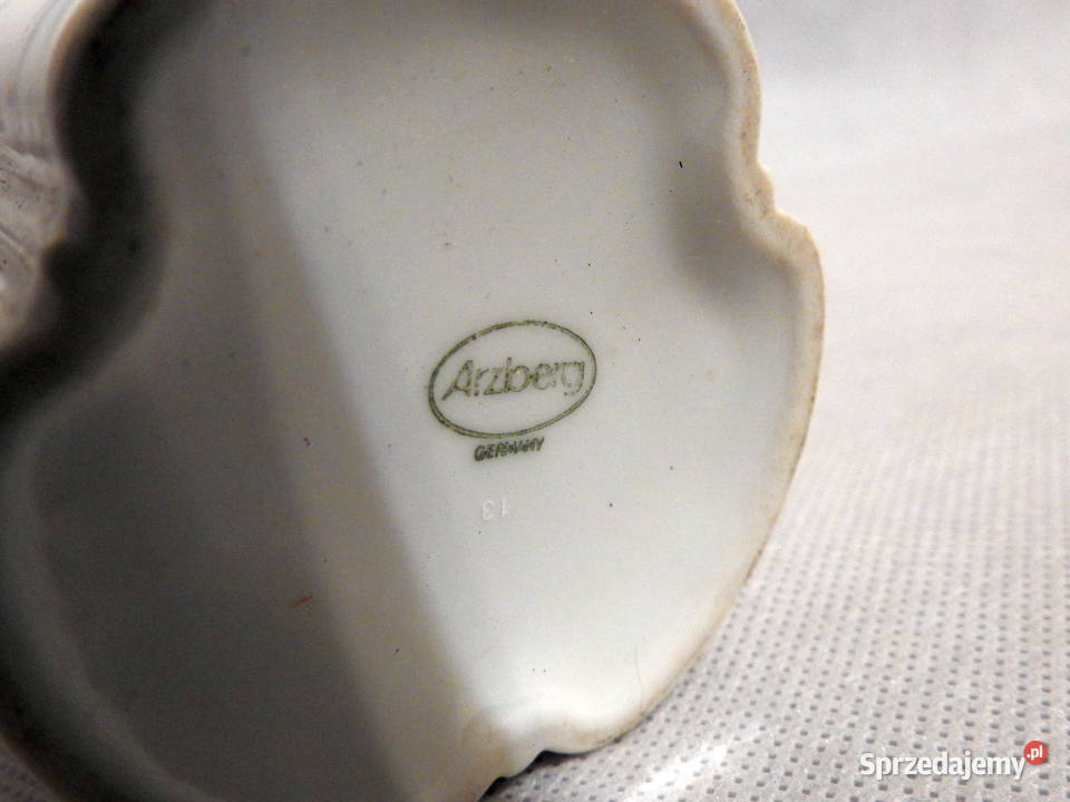 Piękny porcelanowy niemiecki wazon w kwiaty Inowrocław sprzedam