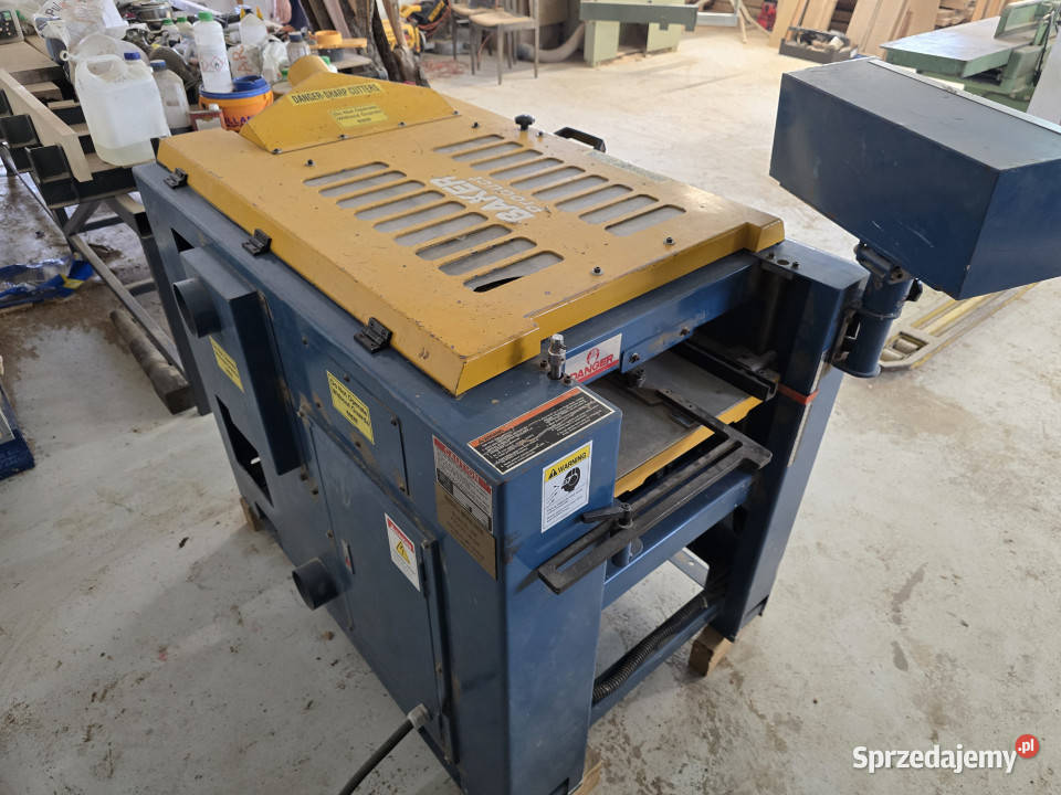 Grubościówka 4 stronna BAKER M412 zestaw noży Zielone Kamedulskie