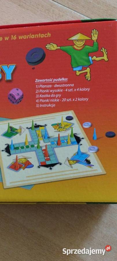 Gra chińczyk warcaby Edukacyjne