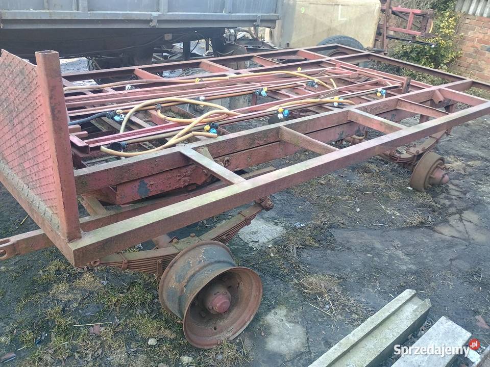 Przyczepa Autosan d35 wywrotka na części Pępowo