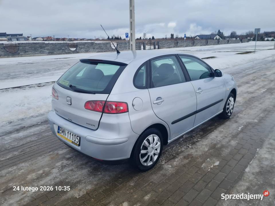 IBIZA Z GAZEM ładna 2008r Grajewo sprzedam