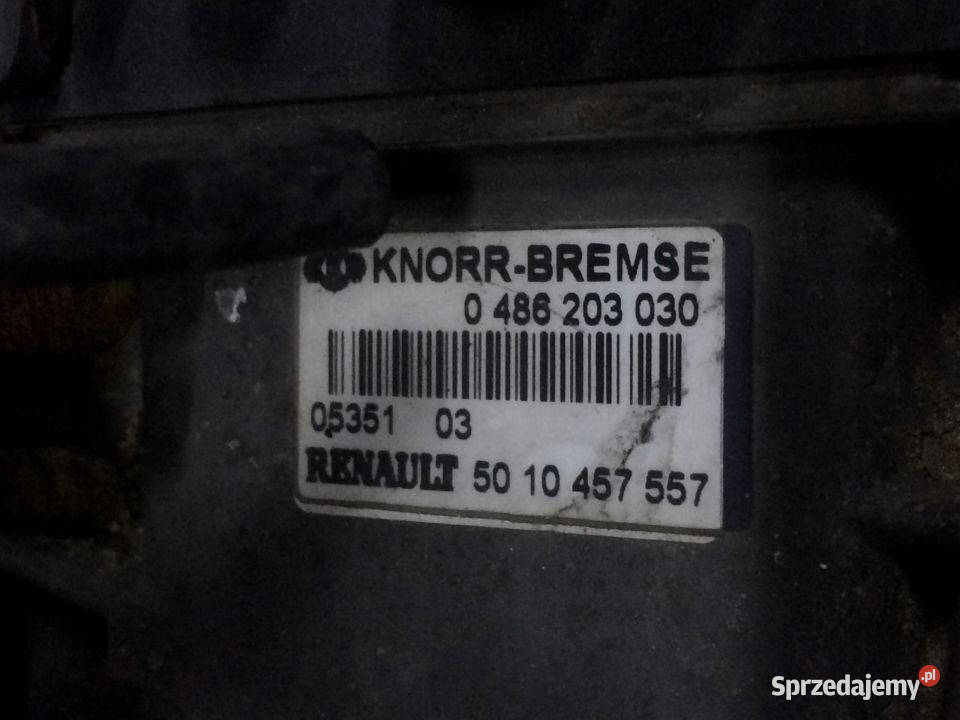 Modulator EBS Renault 5010457557 0486203030 Układ hamulcowy Maszewo