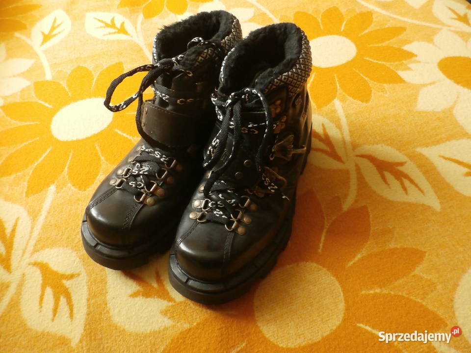Buty górskie zimowe skórzane marki ALPINA Radom