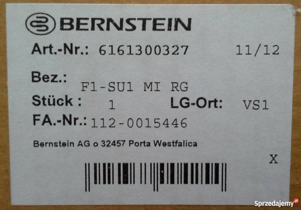F1SU1 MI RG Bernstein śląskie Zabrze