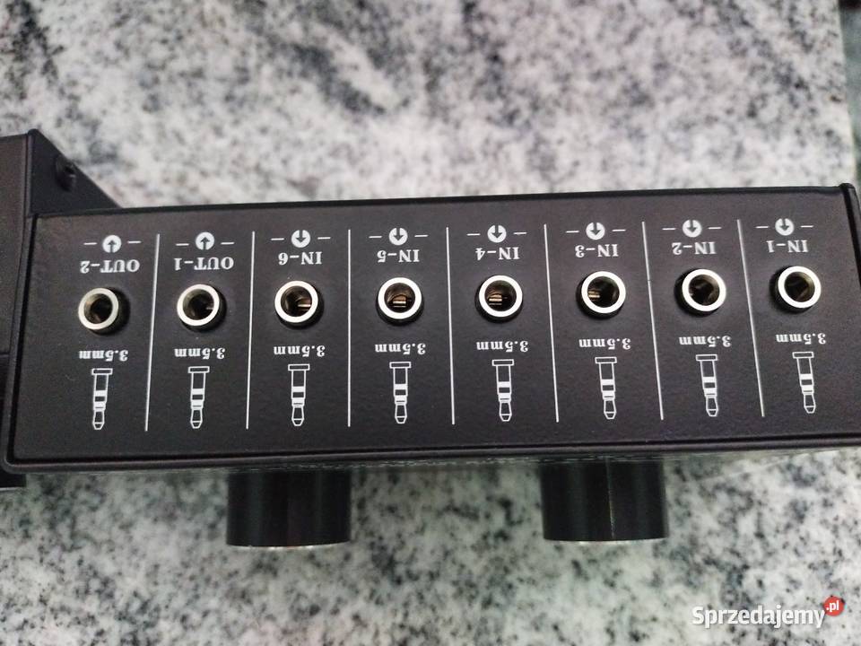 Switcher Audio 6 Input 2Output Pozostałe śląskie Chorzów
