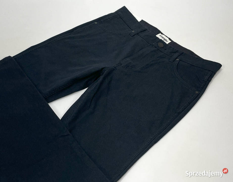 Spodnie męskie Wrangler Greensboro 803 Dark Navy Szczecin sprzedam