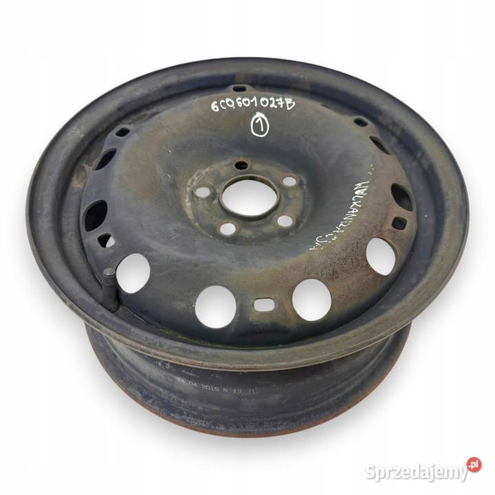 FELGA STALOWA VW Polo V Skoda Fabia III 15 R15 Opony i felgi lubelskie sprzedam