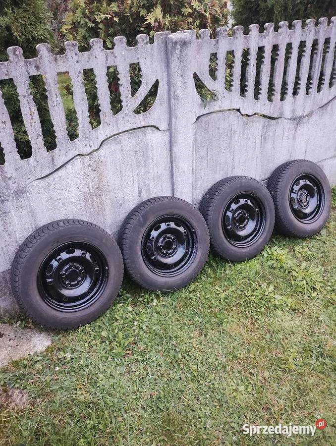 Felgi 5x100 opony zimowe skodawvseataudi Giedlarowa