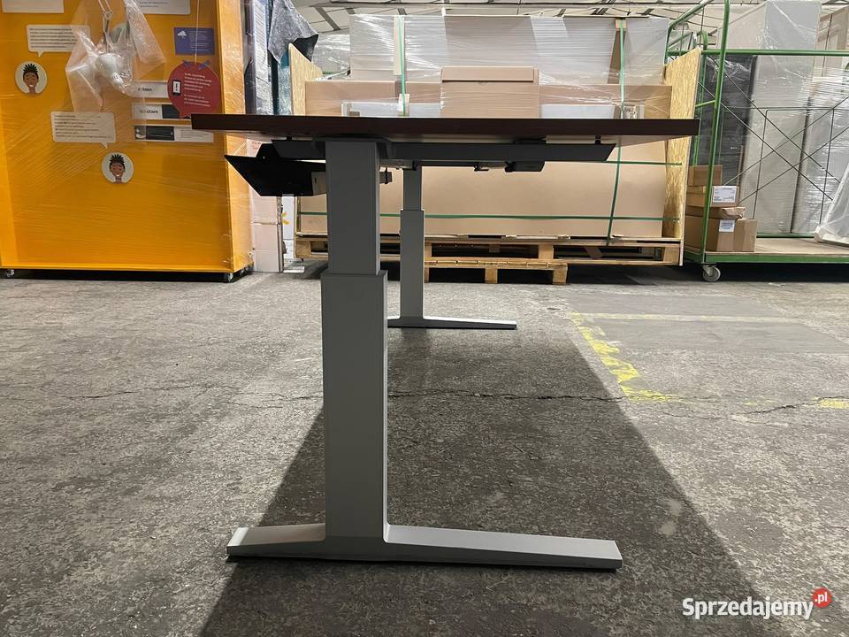 Biurko regulowane manualnie 180x80 BENE Biznes i Przemysł Kraków