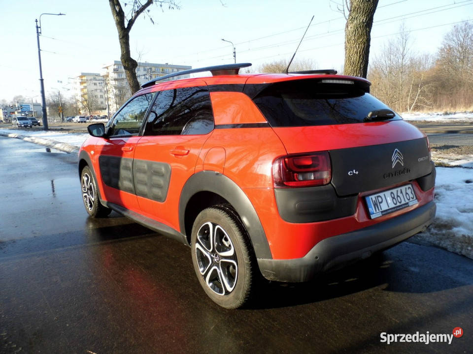 Citroen C4 Cactus 12 klima salon Polska I 2014 ABS Motoryzacja Łódź