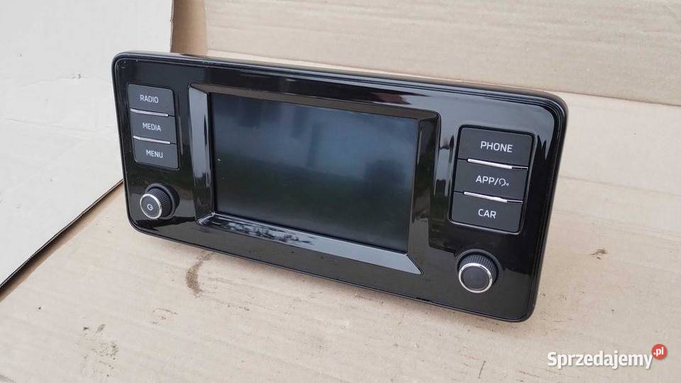 Radio Ekran Wyświetlacz Lcd Mib3 Skoda Scala