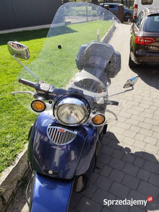 Aprilia Scarabeo Rotax 125 Maxi Skuter z kufrem dolnośląskie Legnica