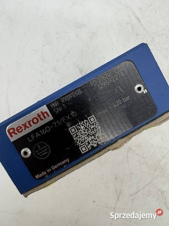 Rexroth R900912626 LFA16D71FX10 Logic cover