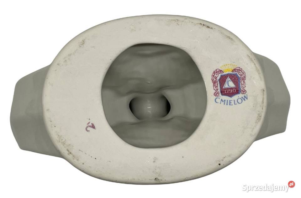Podwójny porcelanowy świecznik Ćmielów małopolskie Kraków