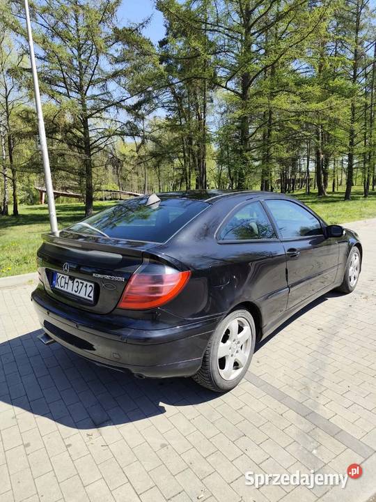 MercedesBenz C klasa W203 coupe C200 Kompressor 275300km małopolskie Trzebinia