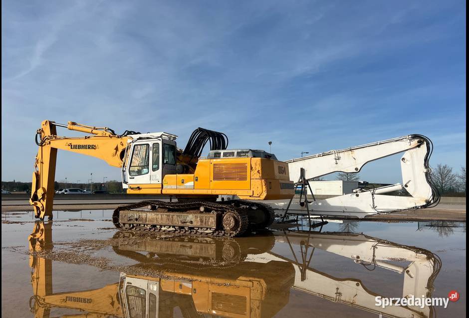 Liebherr R954B HD Koparka wyburzeniowa 26m Long Kołodziejewo