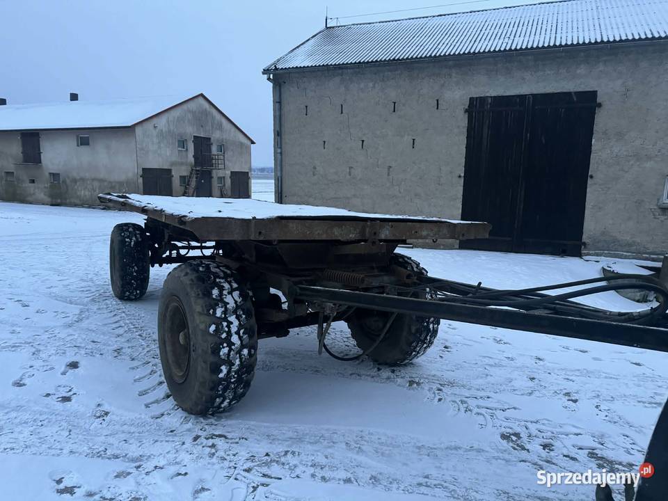 przyczepa wywrotka rama hl 8011 zarejestrowana Dworzysko sprzedam