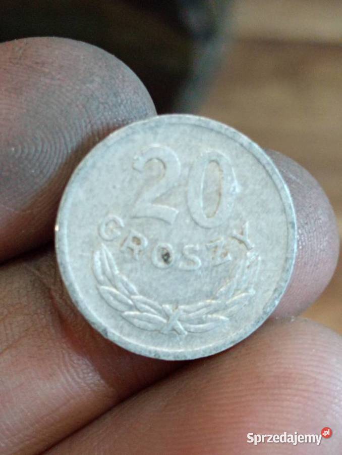 Sprzedam monete 20 gr 1970r zzm Chełm sprzedam