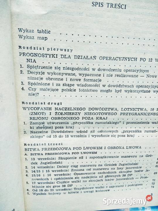 Komentarze do historii polskich działań Warszawa