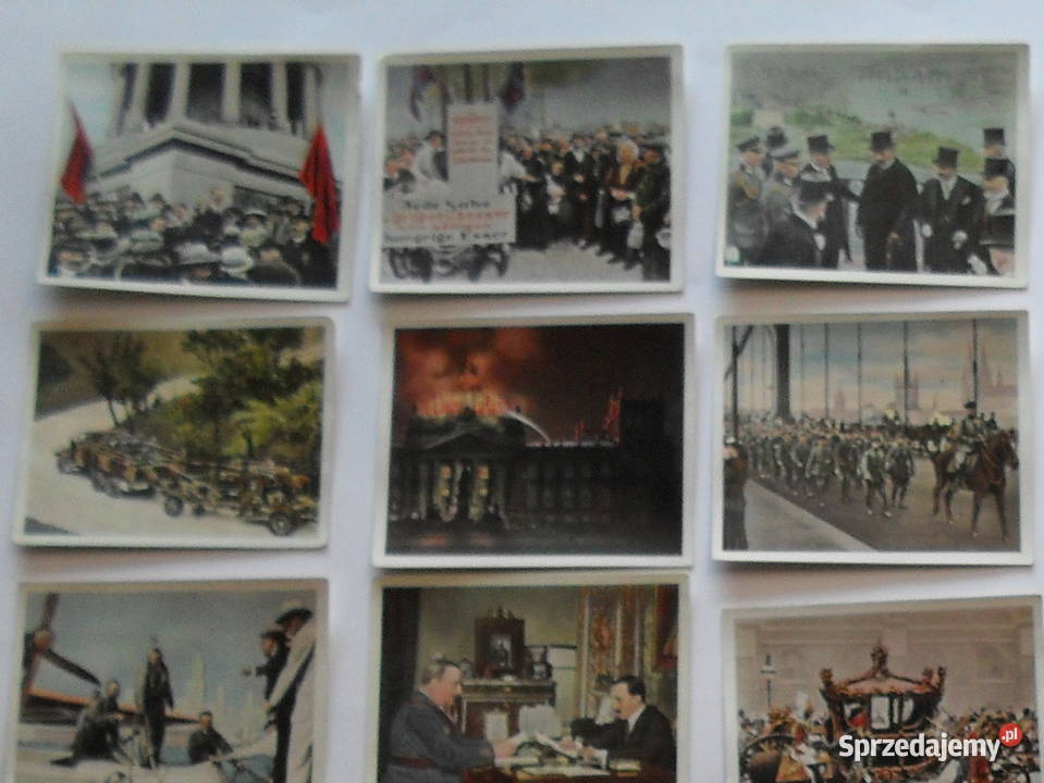 Niemieckie karty tytoniowe papierosowe 38 sztuk Wrocław