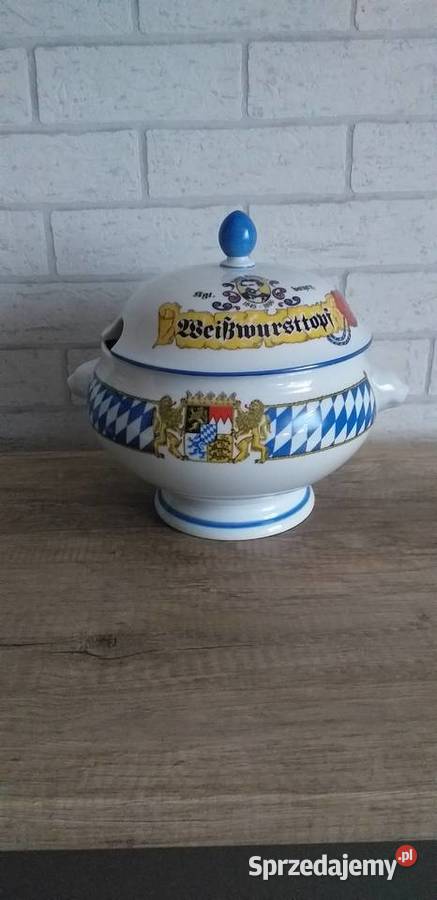 Duża porcelanowa waza Bavaria Porcelana i szkło łódzkie Przedbórz sprzedam