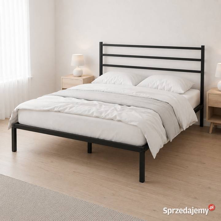 Łóżko metalowe 135x190 sprzedam