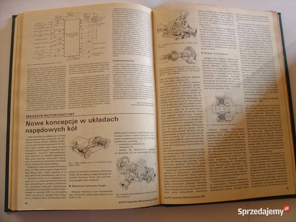 Auto Technika Motoryzacyjna pełny Rocznik 1987 łódzkie Łódź