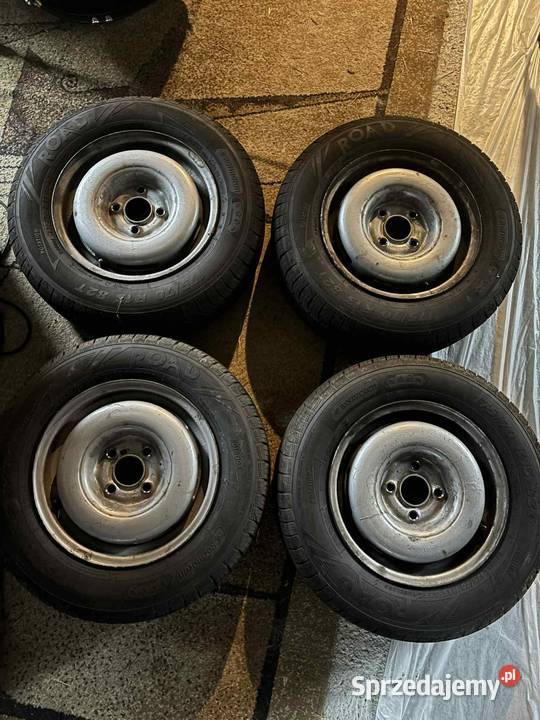 Opony letnie 17570 R13 82T Radial 4 sztuki DOT 13cale Pleśna