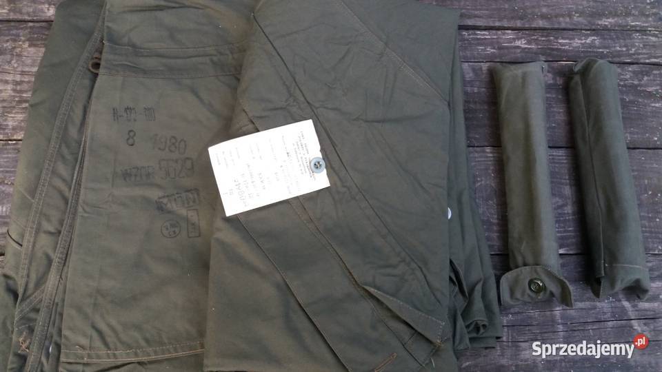 Peleryna pałatka wojskowa LWP rozmiar 2 PRL Tarnów