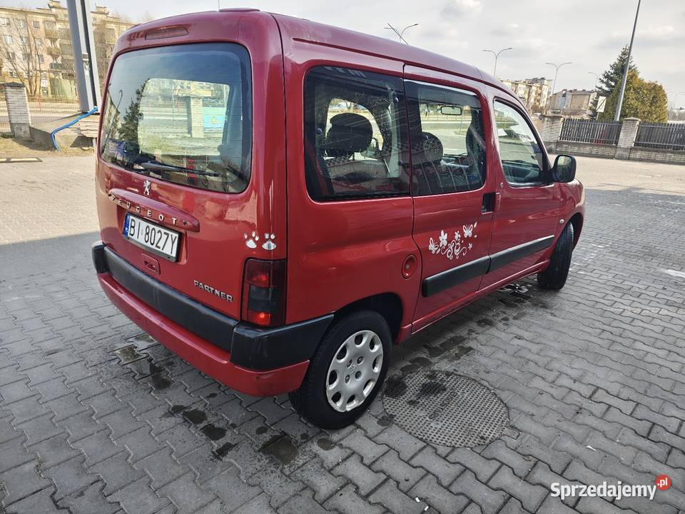 Do sprzedania Peugeot Partner 16 HDI diesel 2006 manualna Motoryzacja Białystok