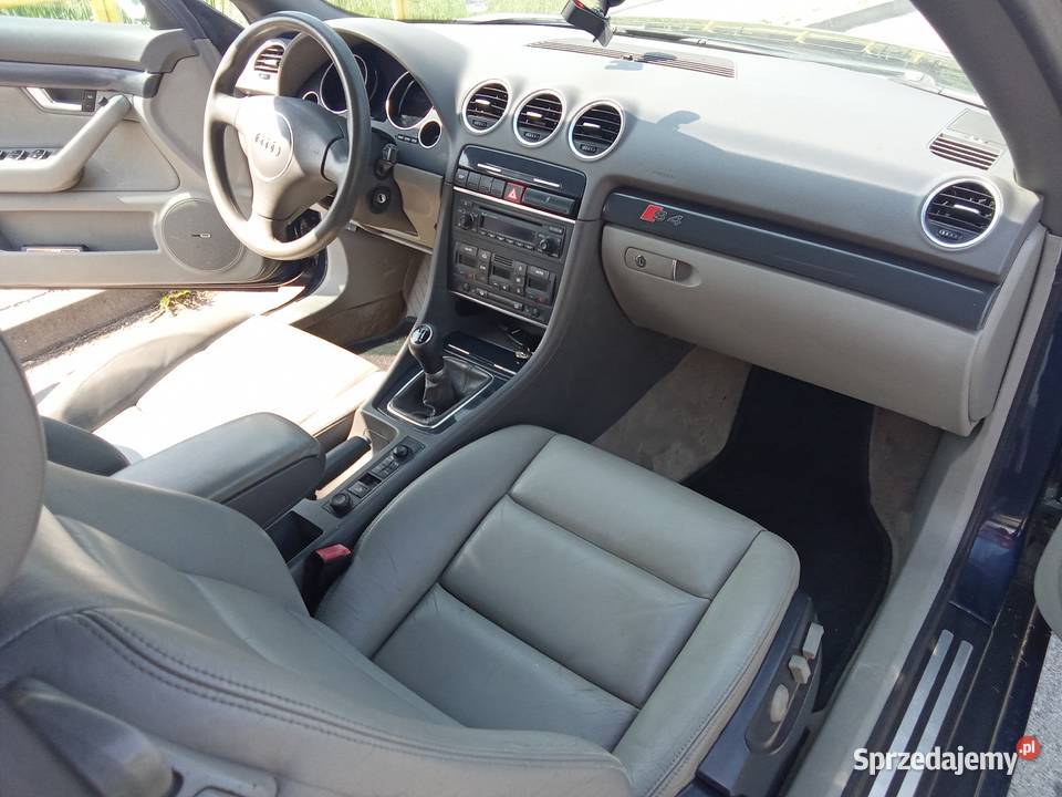 Audi A4 S4 18 T LPG cabrio 163KM Nowe Miasto Lubawskie