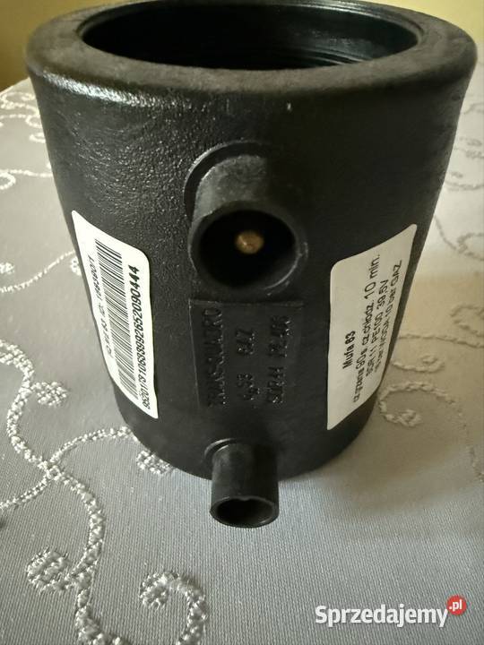 Mufa Elektrooporowa 63mm SDR 11 PE100 395V Woda Czerwionka-Leszczyny