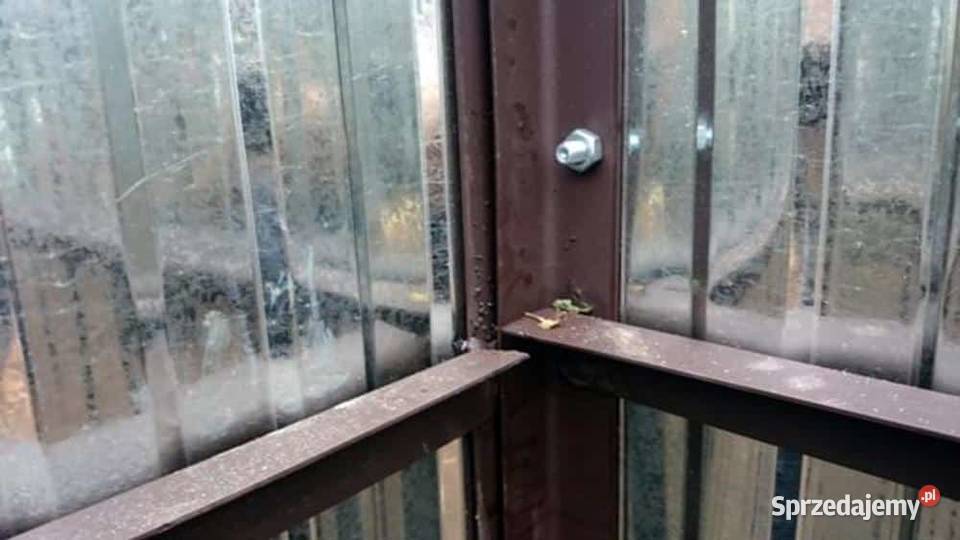 Blaszana hala 96 m ocynkowana