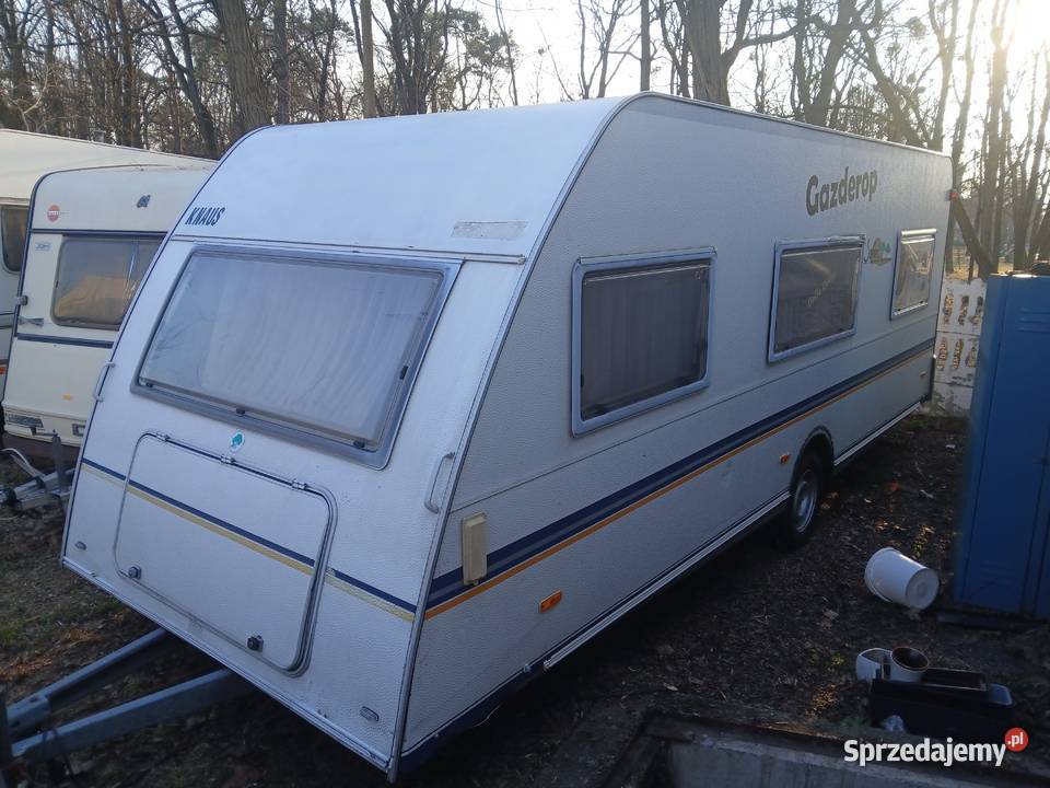 Przyczepa kempingowa KNAUS 2003r mazowieckie Ostrołęka