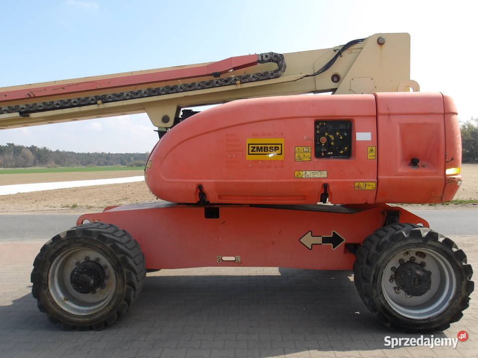 Podnośnik koszowy teleskopowy 28m JLG 860SJ 4x4 Pleszew