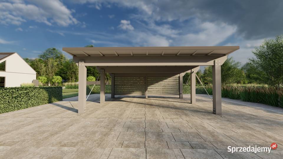 Wiata garażowa Florencja 7M Łącko